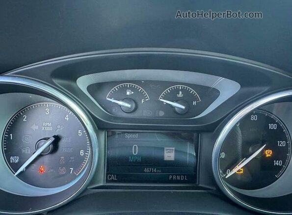 LRBFXASA1HD049406 2017 BUICK ENVISION Красный Вид задних сидений