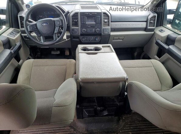 1FT7W2B61KEF22989 2019 FORD F250 Silver Սարքավորումների վահանակի տեսք