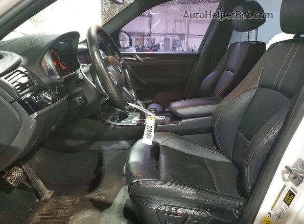 5UXWX7C56H0U42815 2017 BMW X3 Белый Вид панели приборов