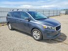 2017 Kia Sedona Lx Gray vin: KNDMB5C12H6245078