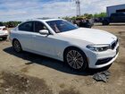 2019 Bmw 540 Xi Белый vin: WBAJE7C53KWW08453