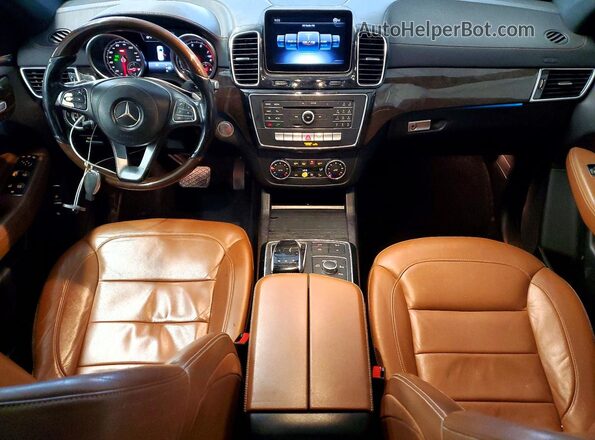 4JGDF6EE8JB058656 2018 MERCEDES-BENZ GLS Black Widok zestawu wskaźników