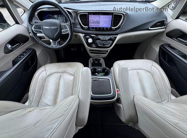 2C4RC1BG4MR538937 2021 CHRYSLER PACIFICA Черный Вид щитка приборов