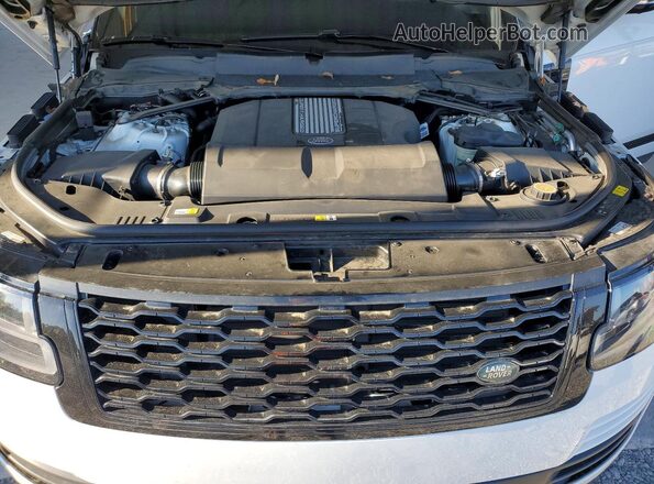 SALGS2RE7KA528255 2019 LAND ROVER RANGE Белый Вид подкапотного пространства