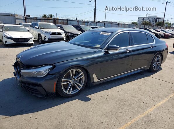 WBA7E4C51KGV28667 2019 BMW 7 SERIES Gray Tył lewy