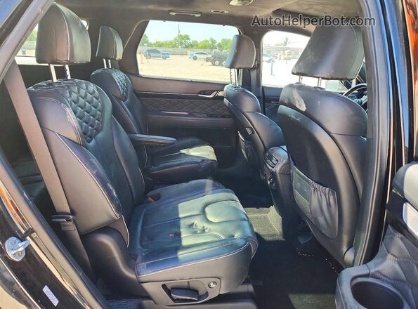 KM8R5DHE8LU108018 2020 HYUNDAI PALISADE Черный Вид подкапотного пространства