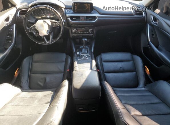 JM1GL1V59H1145270 2017 MAZDA 6 Серебряный Вид щитка приборов