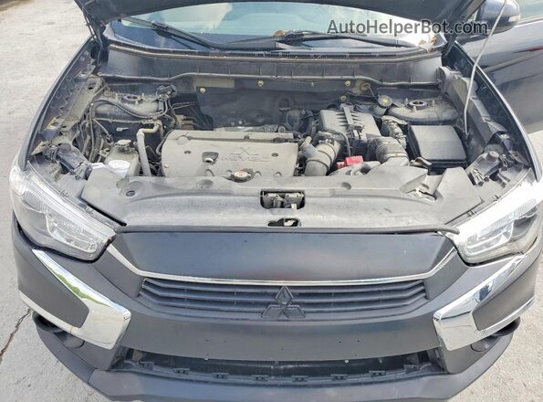 JA4AP3AU0KU006597 2019 MITSUBISHI OUTLANDER Черный Вид наклейки с VIN-кодом