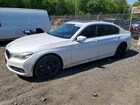 2016 Bmw 750 Xi White vin: WBA7F2C51GG419358