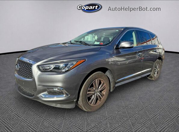 5N1DL0MM5HC525101 2017 INFINITI QX60 Charcoal Tył prawy