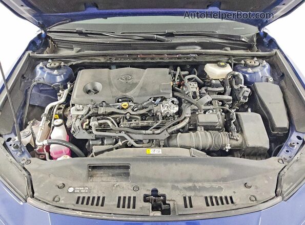 4T1DAACK5SU055794 2025 TOYOTA CAMRY Синий Вид задней части салона