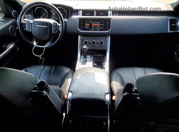 SALWG2VF9GA635617 2016 LAND ROVER RANGE Черный Вид щитка приборов