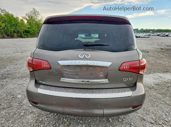 JN8AZ2NE3H9158242 2017 INFINITI QX80 Серый Вид салона спереди