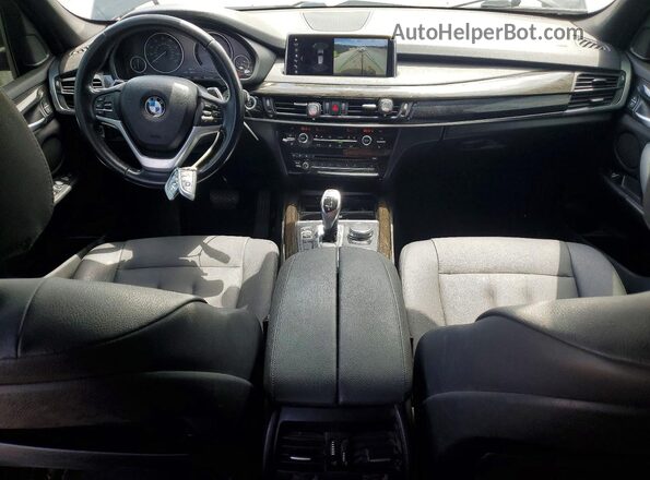 5UXKR2C53J0Z17967 2018 BMW X5 Черный Вид щитка приборов