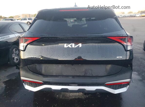 KNDPU3DG5S7237671 2025 KIA SPORTAGE Черный Вид салона спереди