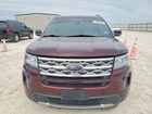 2018 Ford Explorer Xlt Бордовый vin: 1FM5K7DH3JGA80777