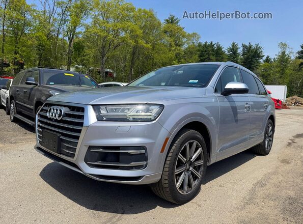 WA1LAAF78HD004851 2017 AUDI Q7 Серебряный Задняя правая четверть