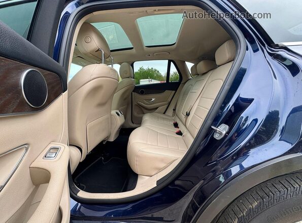 WDC0G4KB1K1001831 2019 MERCEDES-BENZ GLC-CLASS Blue VIN კოდის სტიკერის ხედი