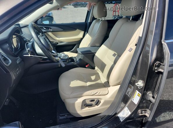 JM3TCACY4K0310304 2019 MAZDA CX-9 Коричневый Вид панели приборов