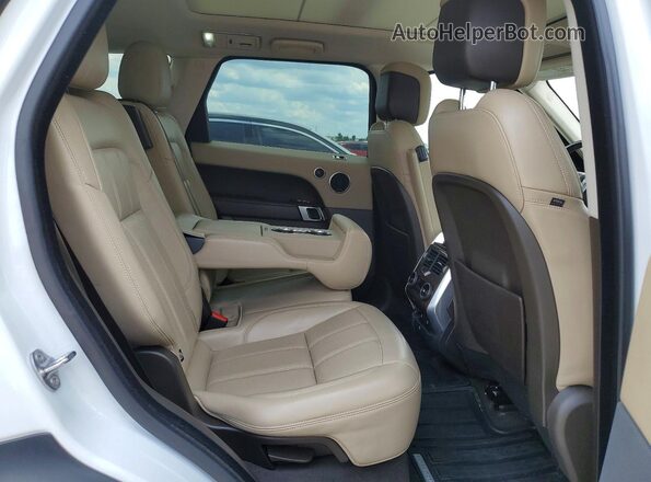 SALWR2RUXKA862536 2019 LAND ROVER RANGE ROVER White Vista del compartimento del motor
