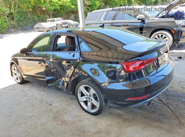 WAUB8GFF7H1031920 2017 AUDI A3 Black Задня права чверть