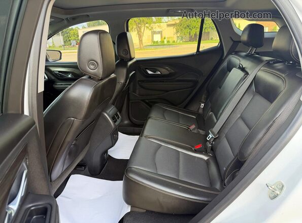 3GKALVEV8ML374561 2021 GMC TERRAIN White Widok wnętrza z przodu