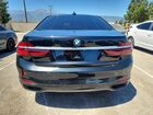 2016 Bmw 750 I Черный vin: WBA7F0C59GGM20875