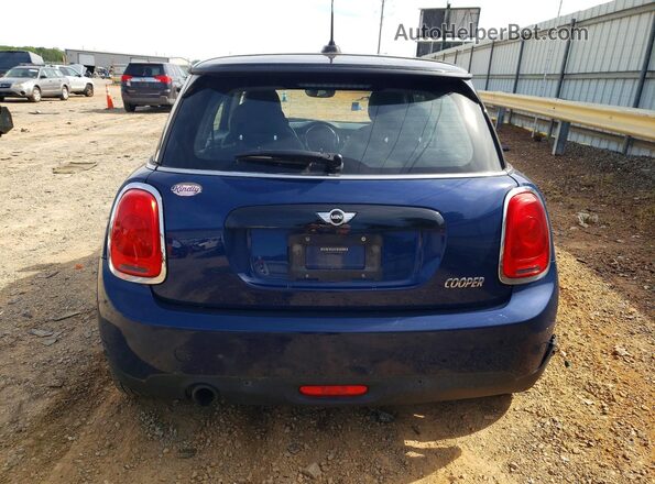 WMWXP5C58J2G64096 2018 MINI COOPER Синий Вид салона спереди