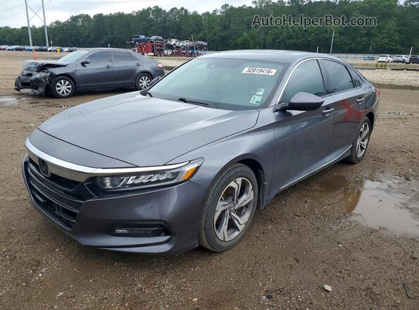 1HGCV1F49LA097200 2020 HONDA ACCORD Серый Передняя левая четверть