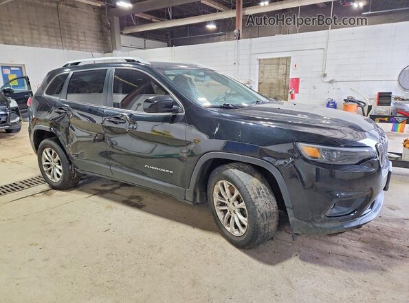 1C4PJLCB6KD438687 2019 JEEP CHEROKEE Black Вид спереду