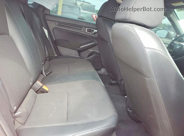 2HGFE2F56NH580532 2022 HONDA CIVIC Red Вид задньої частини салону