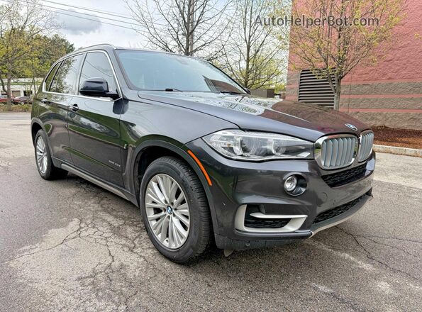 5UXKT0C30H0V97117 2017 BMW X5 Серый Передняя левая четверть