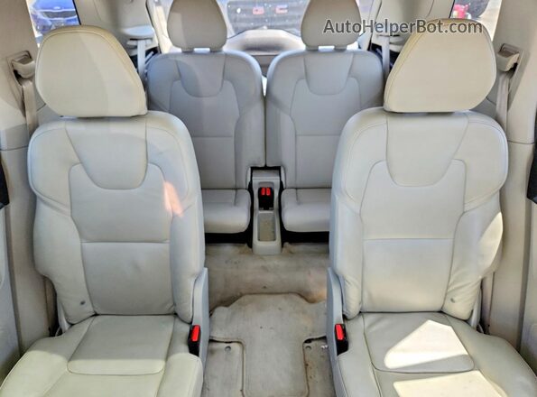 YV4A22PK5G1039783 2016 VOLVO XC90 Белый Вид задней части салона