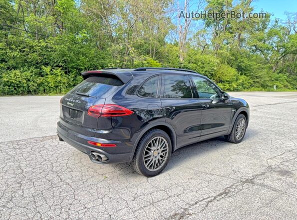 WP1AE2A29GLA17811 2016 PORSCHE CAYENNE Black წინა ხედი
