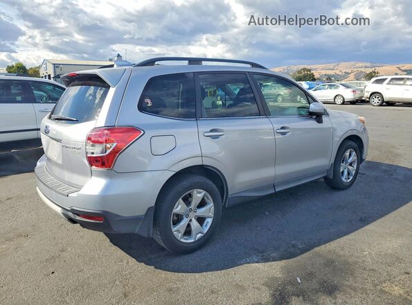 JF2SJAHC8GH464502 2016 SUBARU FORESTER Серебряный Передняя правая четверть