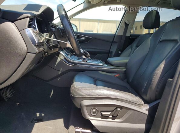 WA1AJAF72MD014339 2021 AUDI Q7 Серебряный Вид панели приборов
