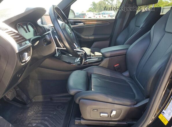 5UXTR7C59KLF34684 2019 BMW X3 Черный Вид панели приборов