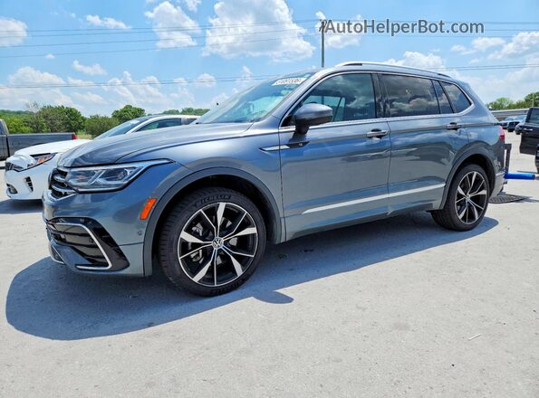 3VV4B7AX5NM119426 2022 VOLKSWAGEN TIGUAN Gray Vista tres cuartos delantera izquierda