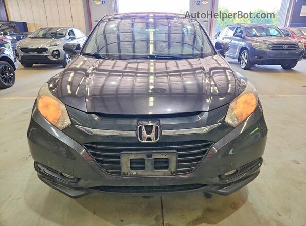 3CZRU6H57GM748809 2016 HONDA HR-V Угольный Вид сзади