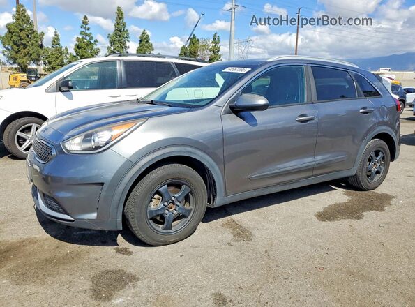 KNDCB3LC6J5161472 2018 KIA NIRO Серый Задняя левая четверть