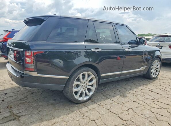 SALGS2EF9GA266759 2016 LAND ROVER RANGE Черный Передняя правая четверть