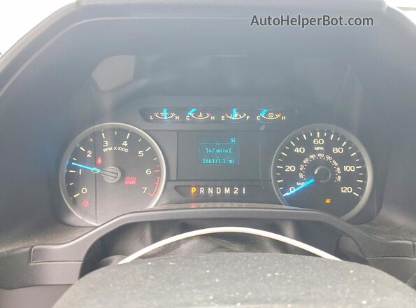 1FTEW1EP9HKC66407 2017 FORD F150 Синий Вид задних сидений