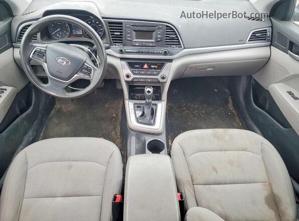 5NPD74LF7JH253504 2018 HYUNDAI ELANTRA Серый Вид щитка приборов