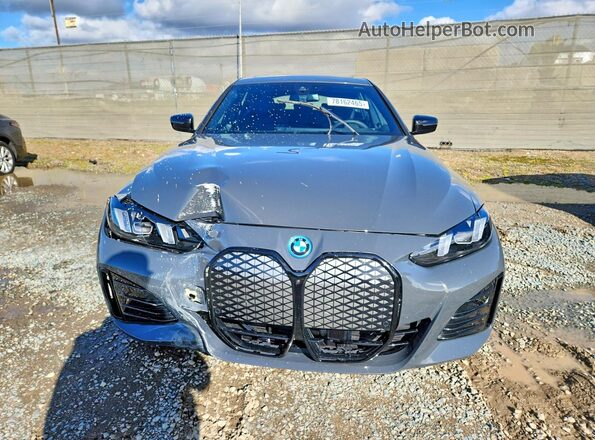 WBY23HD03SFV64510 2025 BMW I4 Серый Вид сзади