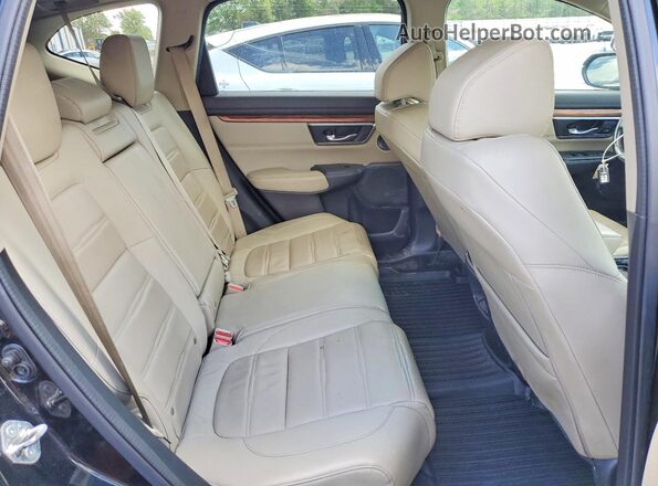 7FARW2H96JE024346 2018 HONDA CR-V Черный Вид задней части салона