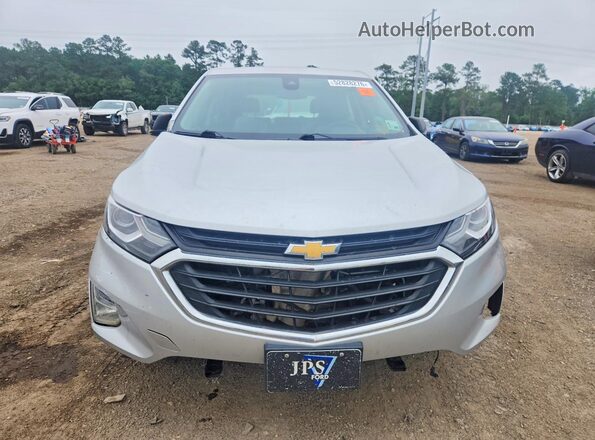 3GNAXFEV6MS104957 2021 CHEVROLET EQUINOX Silver Widok z tyłu