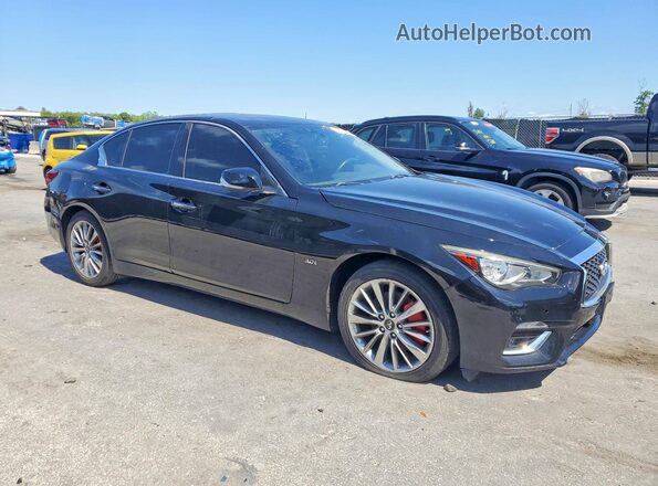 JN1EV7AR4JM440247 2018 INFINITI Q50 Black Widok z przodu