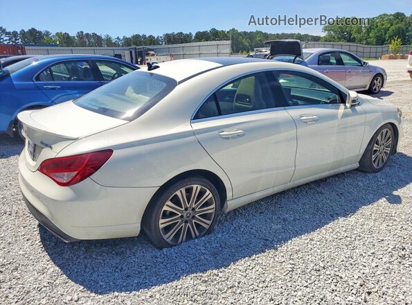 WDDSJ4GB1JN543209 2018 MERCEDES-BENZ CLA-CLASS White Передня права чверть