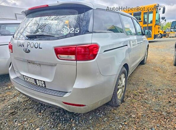 KNDMA5C17J6400720 2018 KIA SEDONA Gray Przód prawy