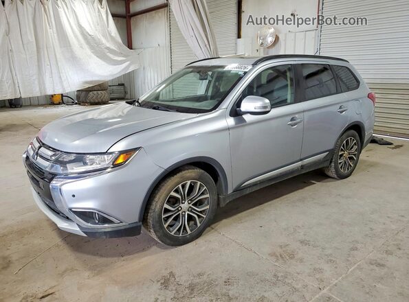 JA4AZ3A38GZ012143 2016 MITSUBISHI OUTLANDER Серебряный Задняя левая четверть